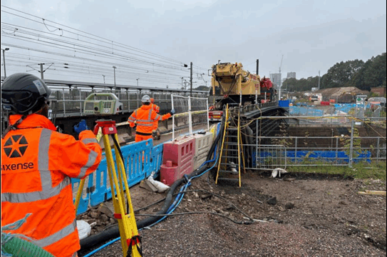 Old Oak Common Central Line Bridge